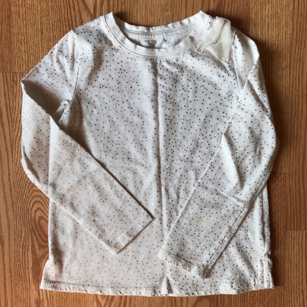 Girl Long Sleeve Tee Cat and Jack size 6